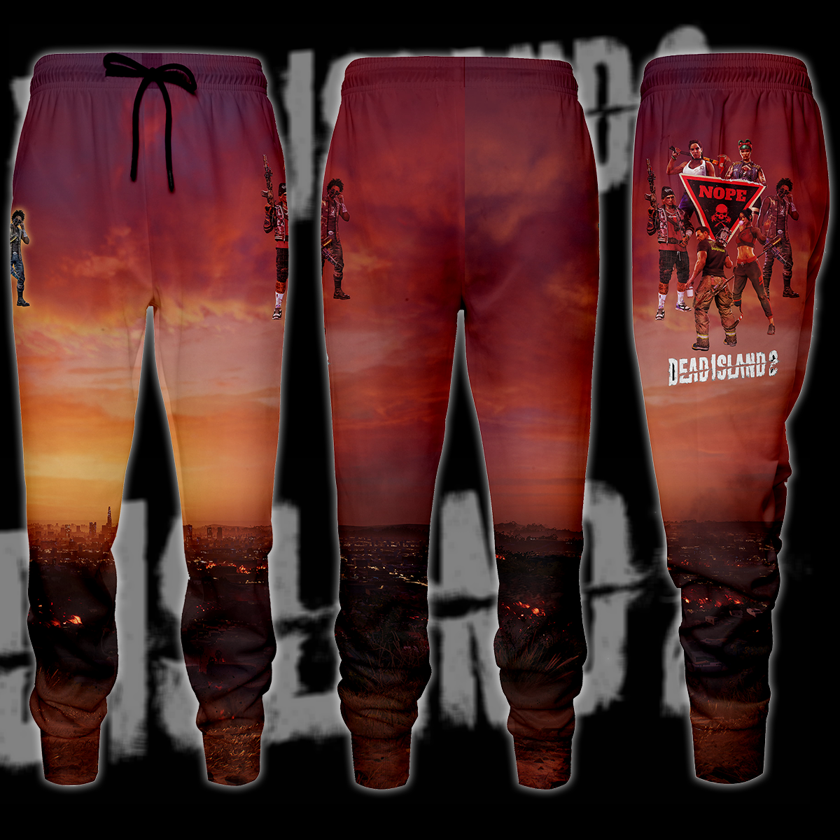 Dead Island 2 Video Game 3D All Over Printed T-shirt Tank Top Zip Hoodie Pullover Hoodie Hawaiian Shirt Beach Shorts Jogger Joggers