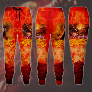 Street Fighter 6 Ken Video Game All Over Printed T-shirt Tank Top Zip Hoodie Pullover Hoodie Hawaiian Shirt Beach Shorts Joggers Joggers S 