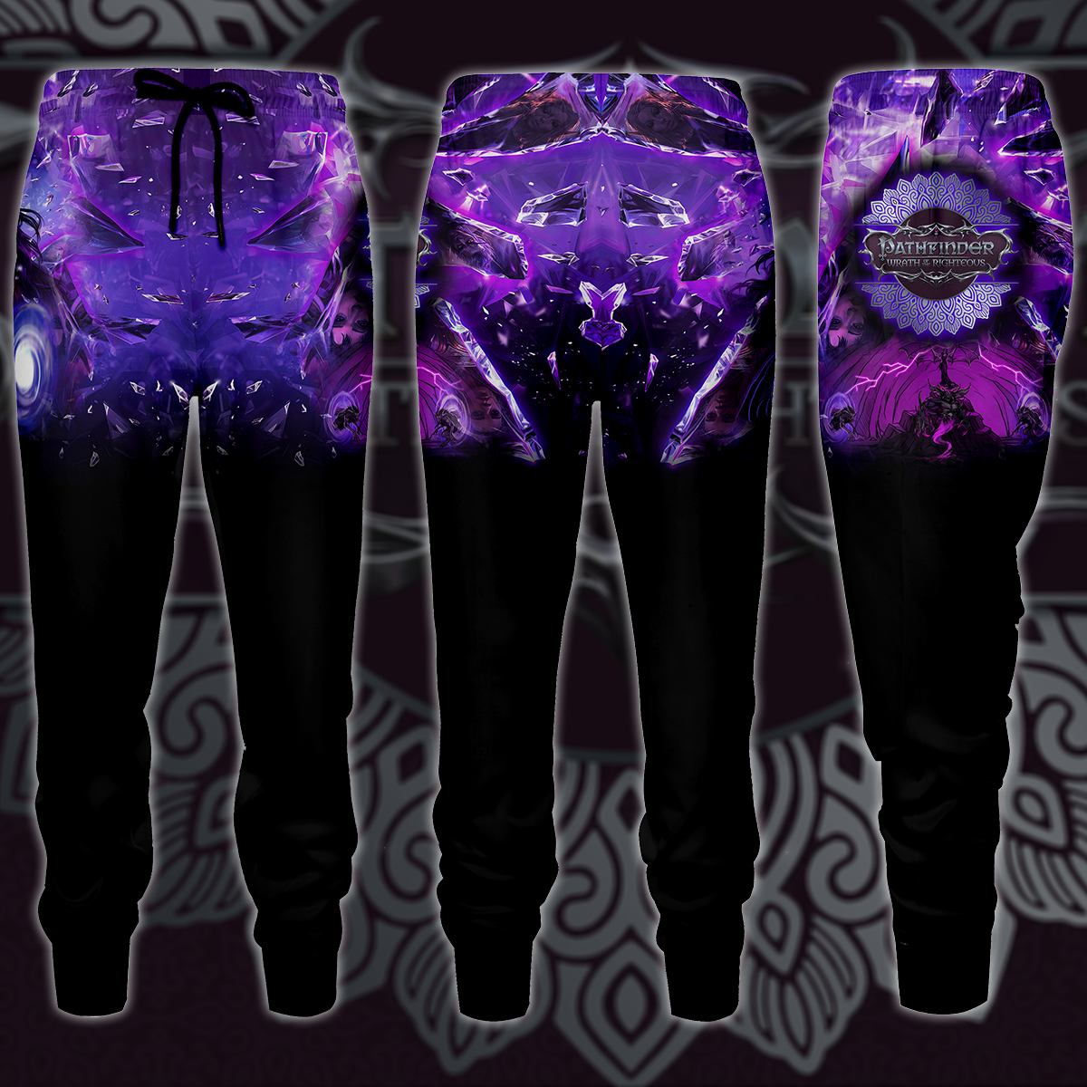 Pathfinder: Wrath of the Righteous Video Game 3D All Over Printed T-shirt Tank Top Zip Hoodie Pullover Hoodie Hawaiian Shirt Beach Shorts Jogger Joggers