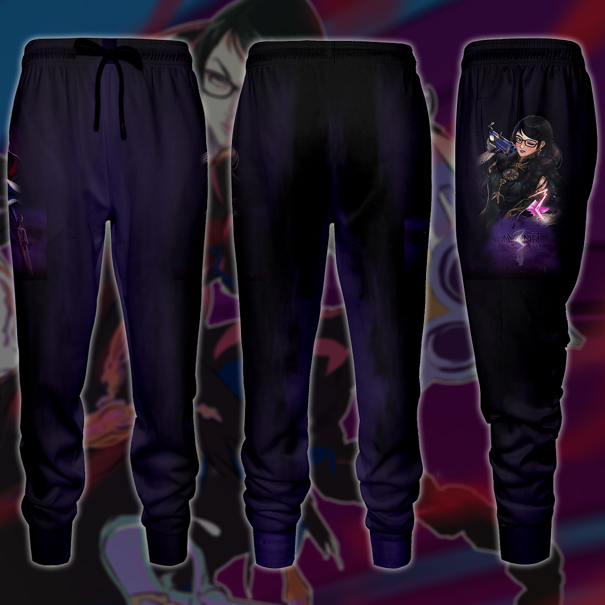 Bayonetta 3 Video Game 3D All Over Print T-shirt Tank Top Zip Hoodie Pullover Hoodie Hawaiian Shirt Beach Shorts Jogger Joggers