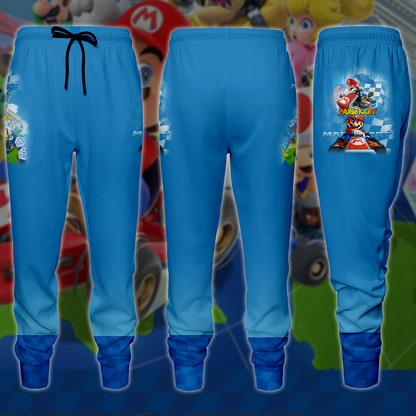 Mario Kart Video Game 3D All Over Printed T-shirt Tank Top Zip Hoodie Pullover Hoodie Hawaiian Shirt Beach Shorts Jogger Joggers
