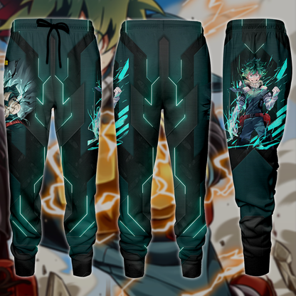 My Hero Academia Deku Midoriya Izuku 3D All Over Print T-shirt Tank Top Zip Hoodie Pullover Hoodie Hawaiian Shirt Beach Shorts Jogger Joggers
