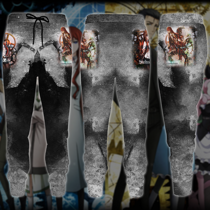 Steins;Gate Anime All-Over T-shirt Hoodie Tank Top Hawaiian Shirt Beach Shorts Joggers Joggers