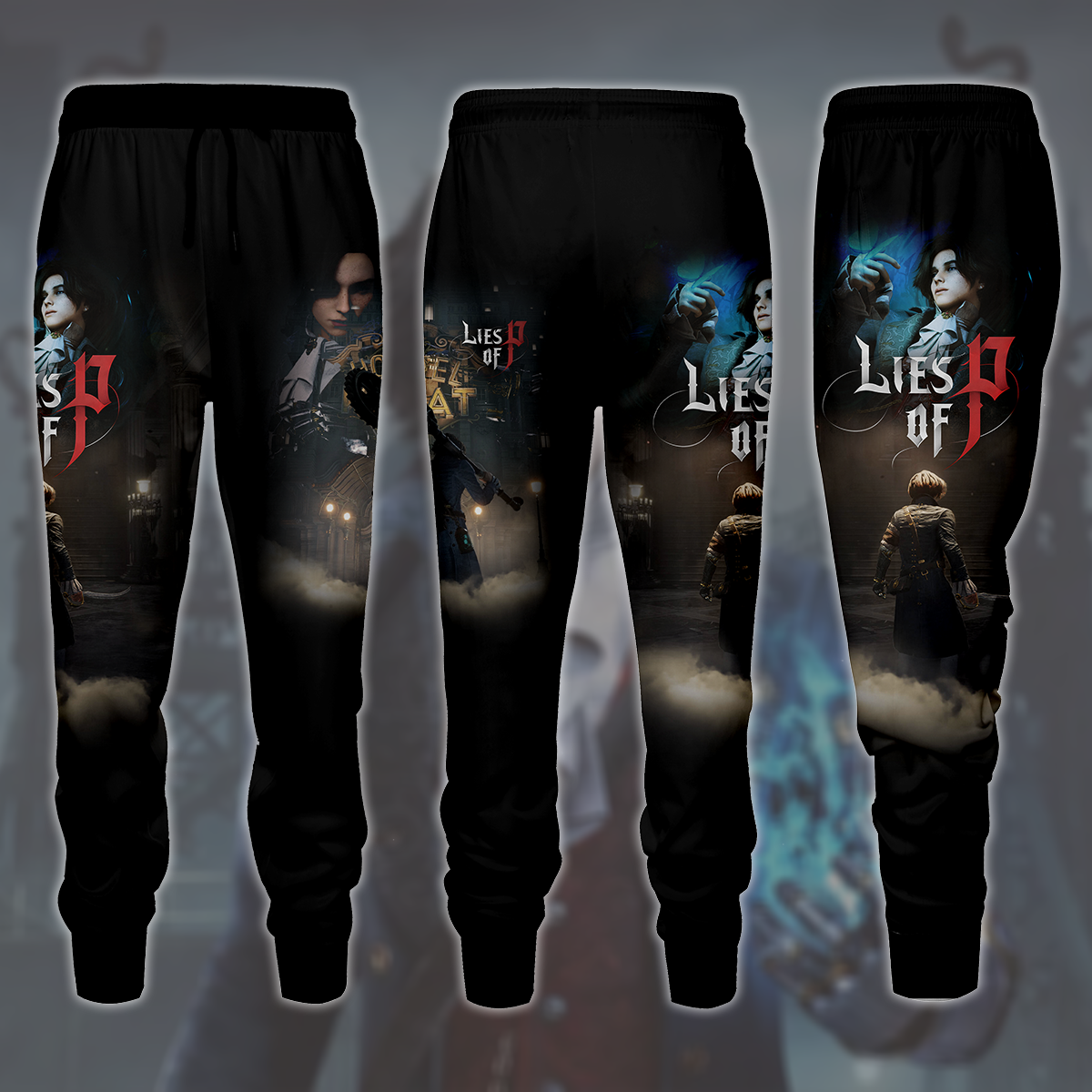 Lies of P Video Game All Over Printed T-shirt Tank Top Zip Hoodie Pullover Hoodie Hawaiian Shirt Beach Shorts Joggers Joggers