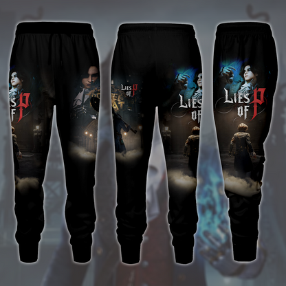 Lies of P Video Game All Over Printed T-shirt Tank Top Zip Hoodie Pullover Hoodie Hawaiian Shirt Beach Shorts Joggers Joggers
