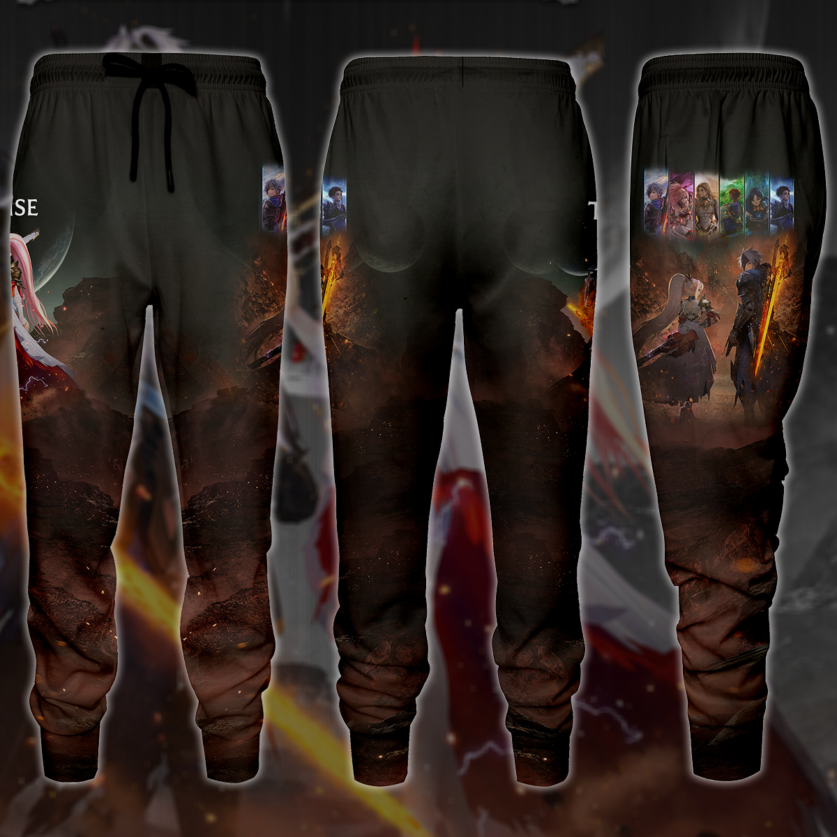 Tales of Arise Video Game 3D All Over Printed T-shirt Tank Top Zip Hoodie Pullover Hoodie Hawaiian Shirt Beach Shorts Jogger Joggers