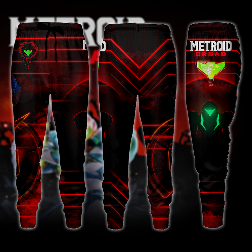 Metroid Dread All Over Print T-shirt Tank Top Zip Hoodie Pullover Hoodie Hawaiian Shirt Beach Shorts Jogger Joggers