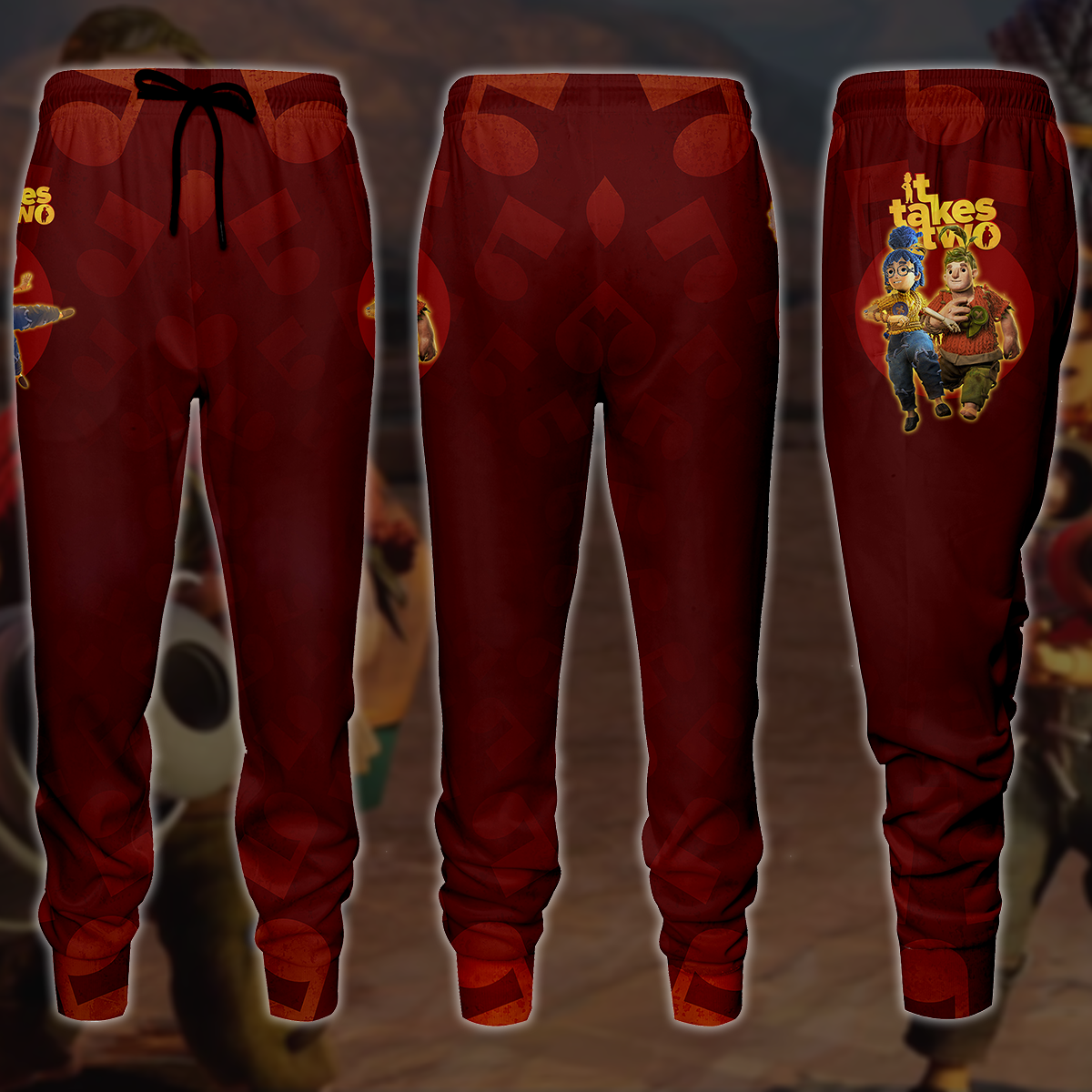 It Takes Two Video Game 3D All Over Printed T-shirt Tank Top Zip Hoodie Pullover Hoodie Hawaiian Shirt Beach Shorts Jogger Joggers