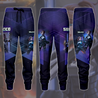 Selaco Video Game All Over Printed T-shirt Tank Top Zip Hoodie Pullover Hoodie Hawaiian Shirt Beach Shorts Joggers Joggers