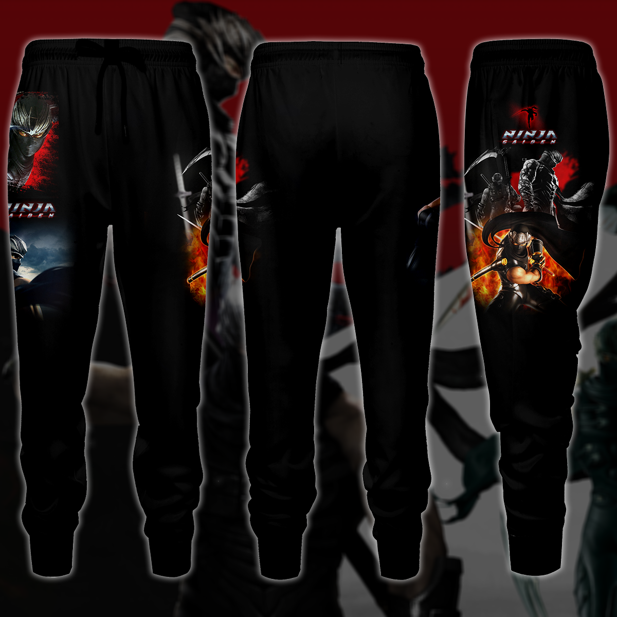 Ninja Gaiden Video Game 3D All Over Print T-shirt Tank Top Zip Hoodie Pullover Hoodie Hawaiian Shirt Beach Shorts Jogger Joggers
