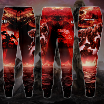 Armored Core Video Game All-Over T-shirt Hoodie Tank Top Hawaiian Shirt Beach Shorts Joggers Joggers