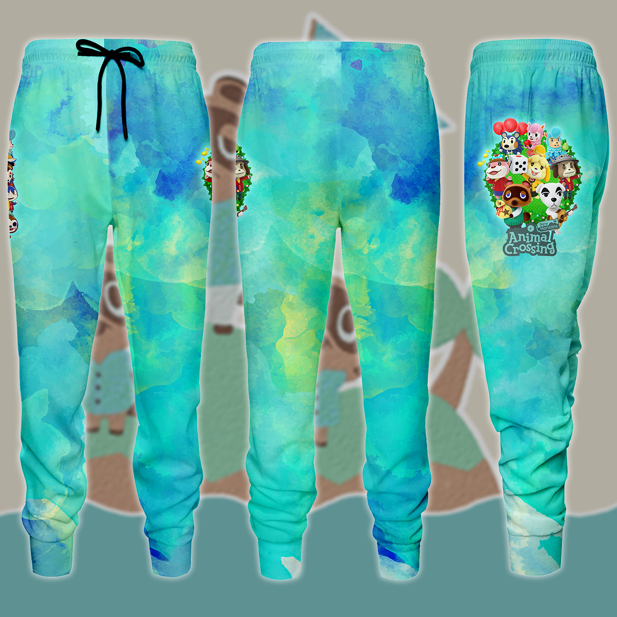 Animal Crossing New Horizons Video Game 3D All Over Print T-shirt Tank Top Zip Hoodie Pullover Hoodie Hawaiian Shirt Beach Shorts Jogger Joggers