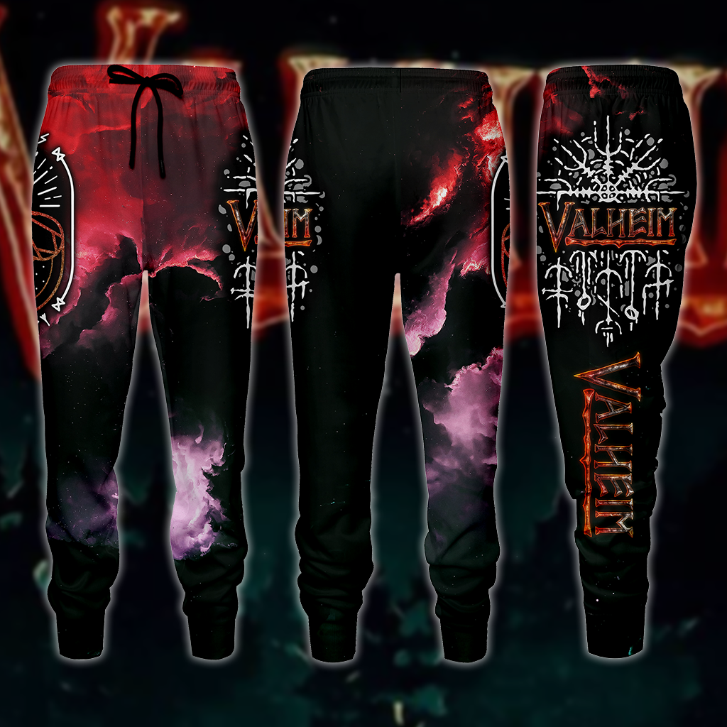 Valheim All 3D Over Print T-shirt Tank Top Zip Hoodie Pullover Hoodie Hawaiian Shirt Beach Shorts Jogger Joggers