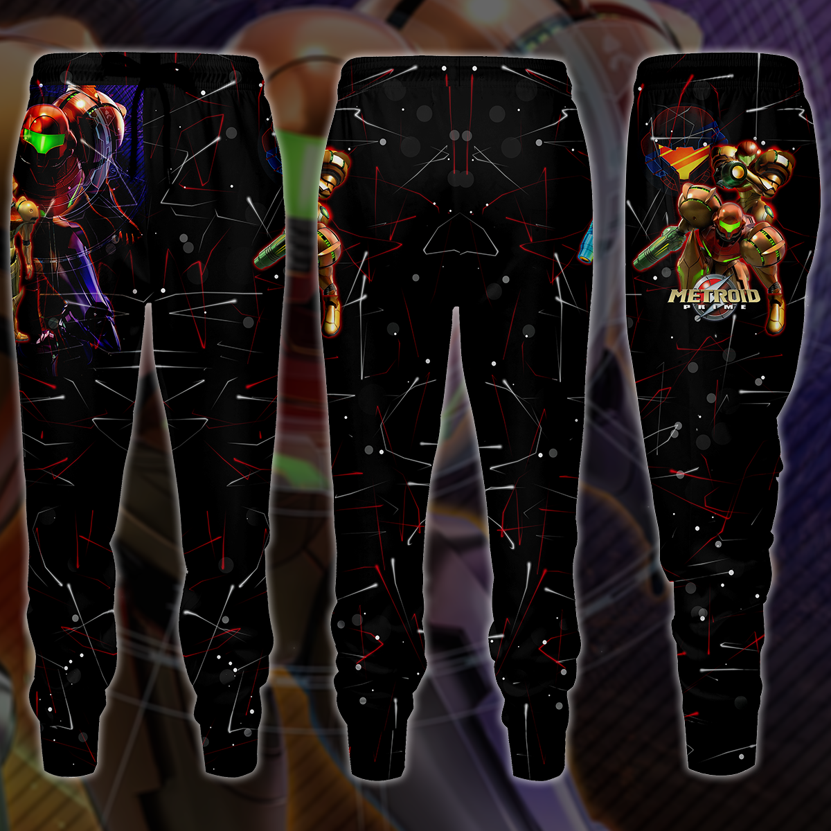 Metroid Prime Remastered Video Game 3D All Over Printed T-shirt Tank Top Zip Hoodie Pullover Hoodie Hawaiian Shirt Beach Shorts Jogger