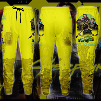 Cyberpunk 2077 Video Game 3D All Over Printed T-shirt Tank Top Zip Hoodie Pullover Hoodie Hawaiian Shirt Beach Shorts Jogger Joggers