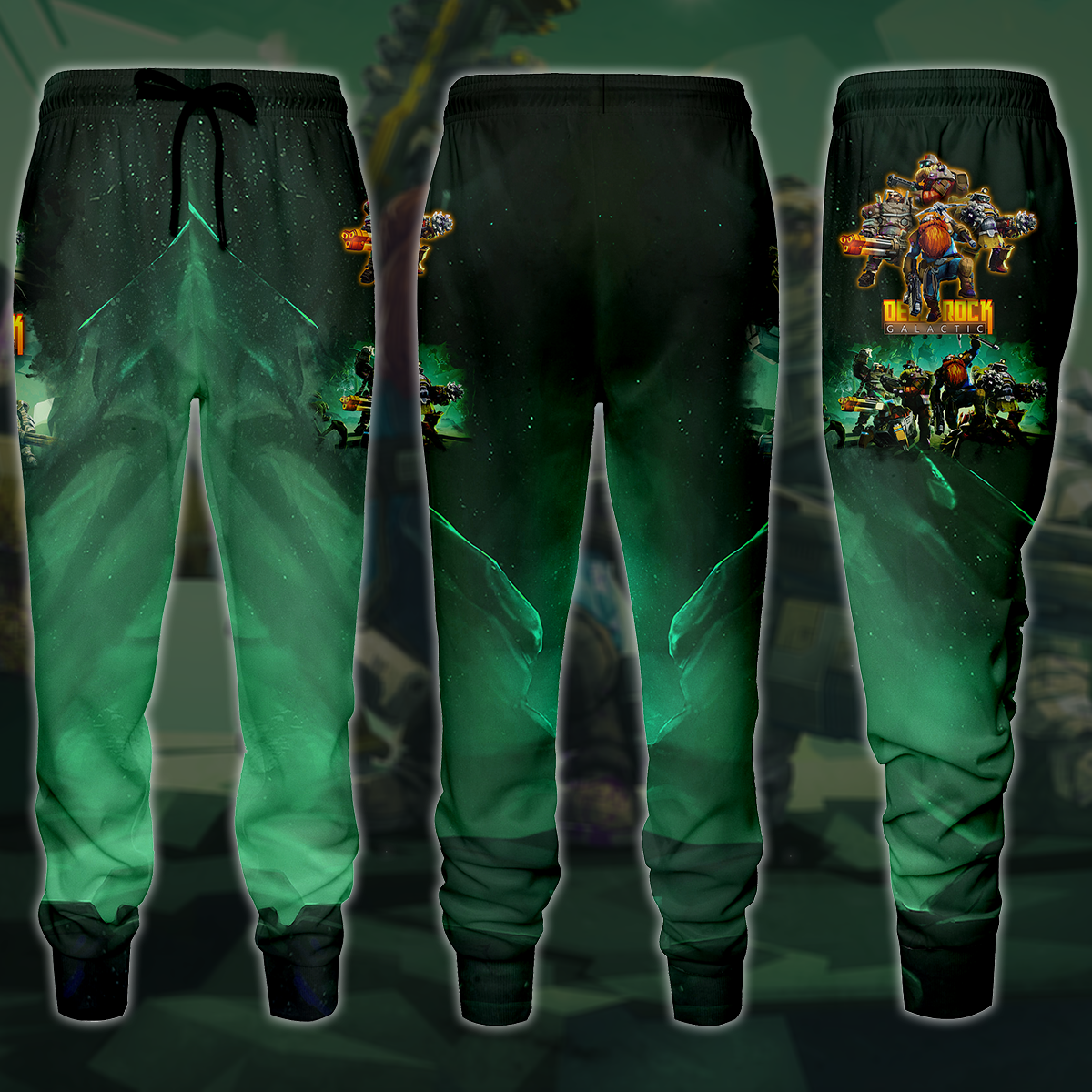 Deep Rock Galactic Video Game 3D All Over Printed T-shirt Tank Top Zip Hoodie Pullover Hoodie Hawaiian Shirt Beach Shorts Jogger Joggers