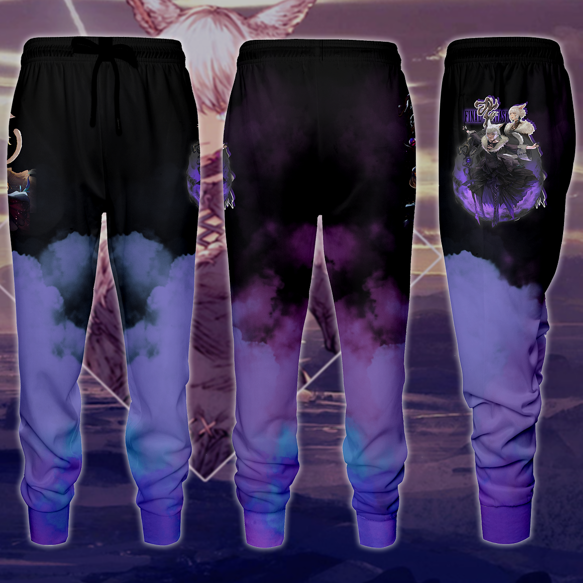 Final Fantasy XIV Y'shtola Video Game 3D All Over Print T-shirt Tank Top Zip Hoodie Pullover Hoodie Hawaiian Shirt Beach Shorts Jogger Joggers