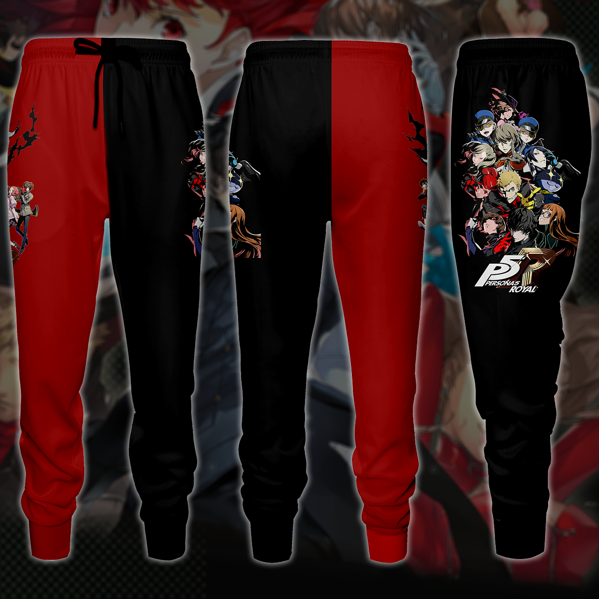 Persona 5 Royal Video Game 3D All Over Printed T-shirt Tank Top Zip Hoodie Pullover Hoodie Hawaiian Shirt Beach Shorts Jogger Joggers