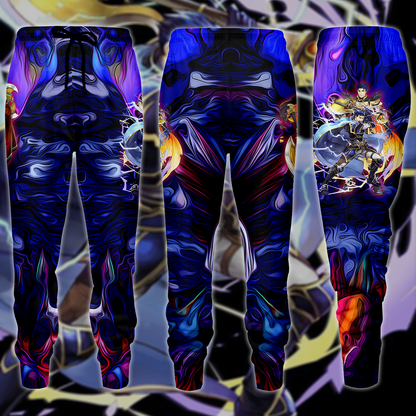 Fire Emblem Hector Video Game 3D All Over Print T-shirt Tank Top Zip Hoodie Pullover Hoodie Hawaiian Shirt Beach Shorts Jogger Joggers