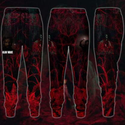 Alan Wake 2 Video Game All Over Printed T-shirt Tank Top Zip Hoodie Pullover Hoodie Hawaiian Shirt Beach Shorts Joggers Joggers