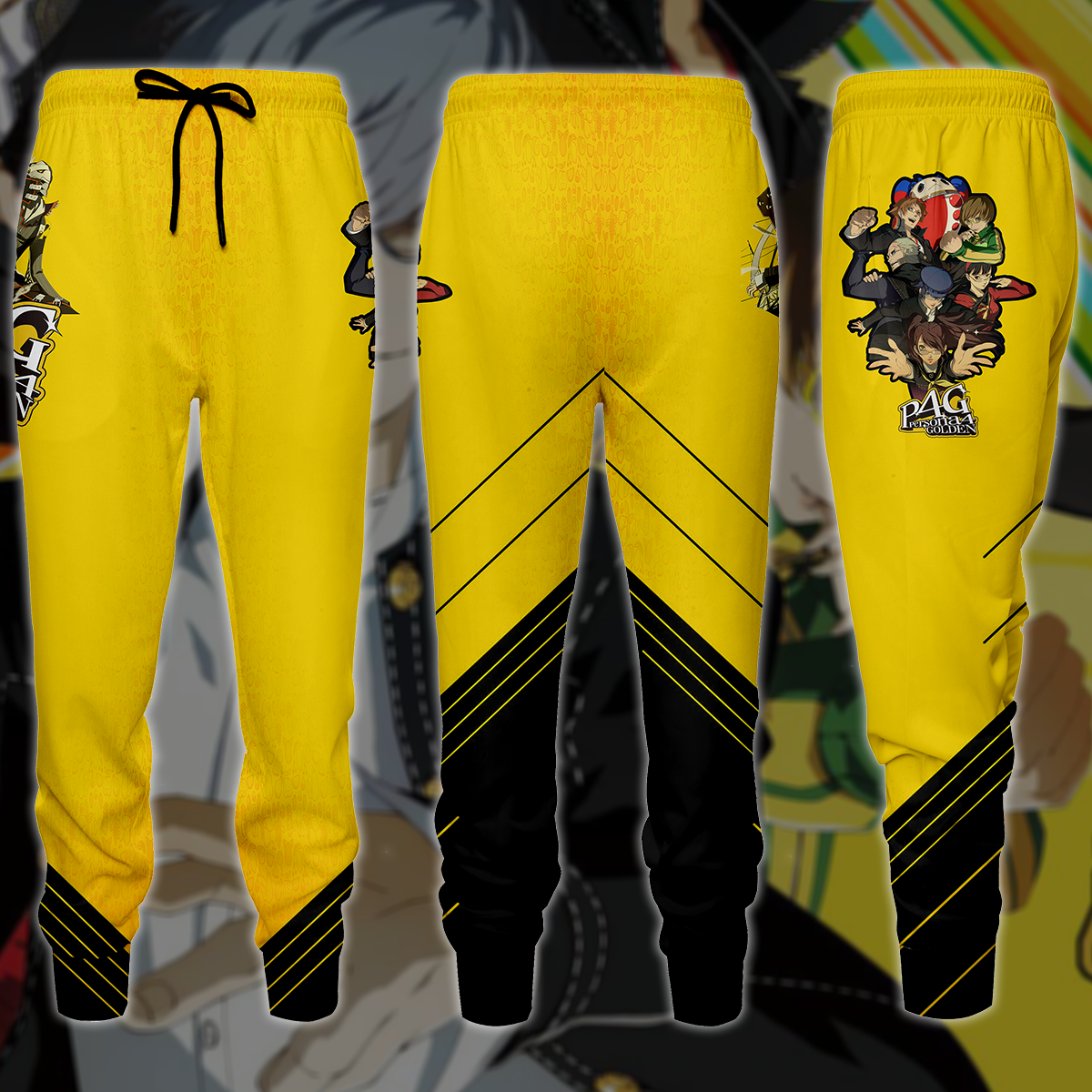 Persona 4 Golden Video Game 3D All Over Printed T-shirt Tank Top Zip Hoodie Pullover Hoodie Hawaiian Shirt Beach Shorts Jogger Joggers