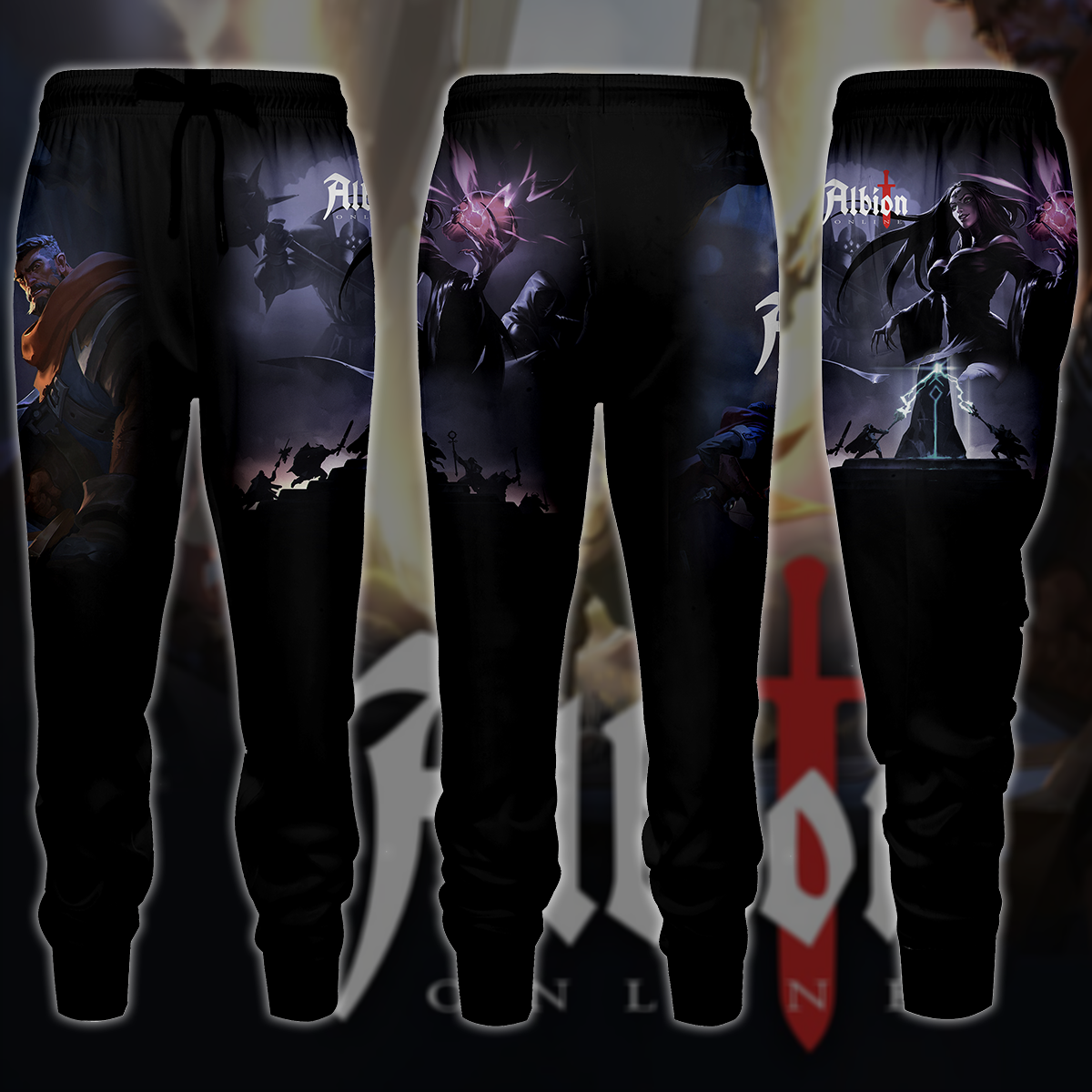 Albion Online Video Game 3D All Over Printed T-shirt Tank Top Zip Hoodie Pullover Hoodie Hawaiian Shirt Beach Shorts Jogger Joggers