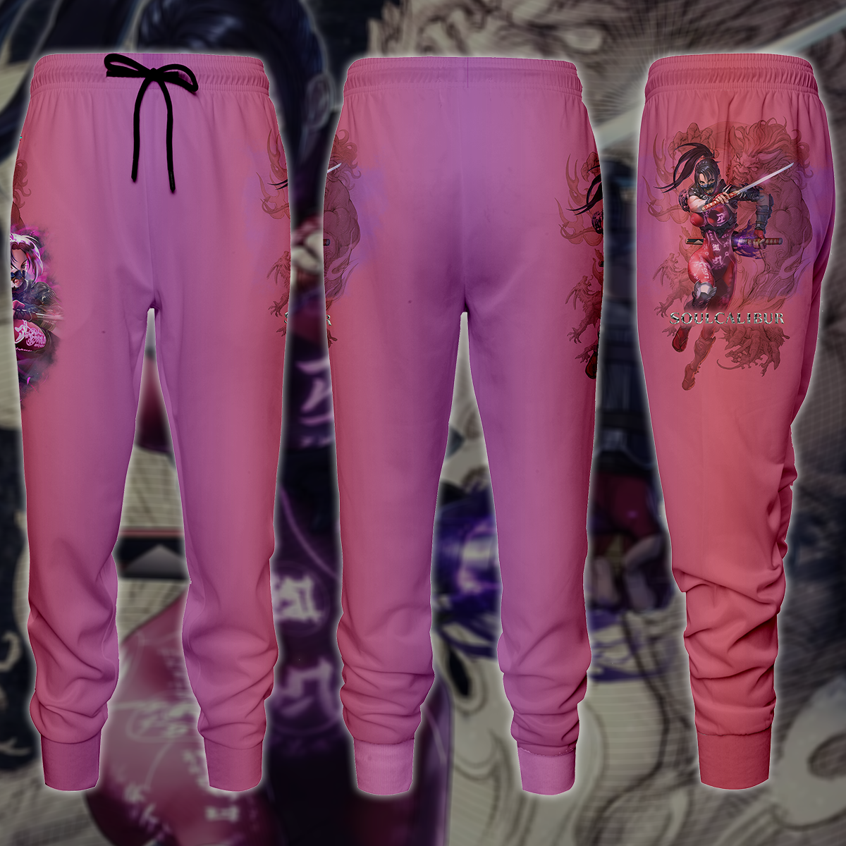 Soul Calibur Video Game 3D All Over Printed T-shirt Tank Top Zip Hoodie Pullover Hoodie Hawaiian Shirt Beach Shorts Jogger Joggers