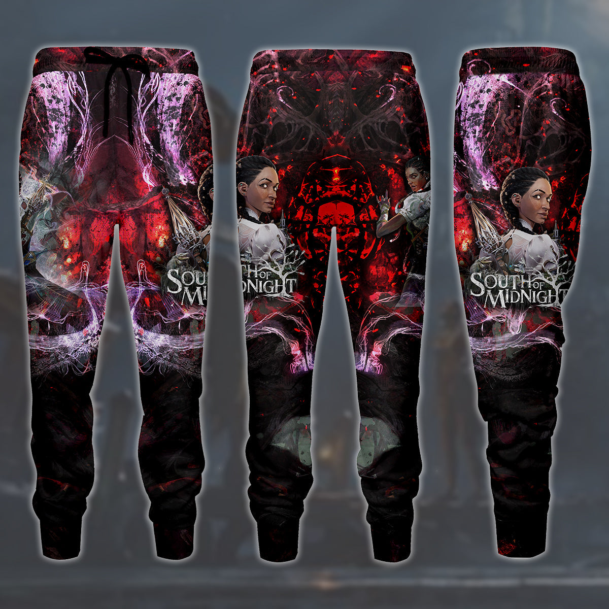 South of Midnight Video Game All Over Printed T-shirt Tank Top Zip Hoodie Pullover Hoodie Hawaiian Shirt Beach Shorts Joggers Joggers