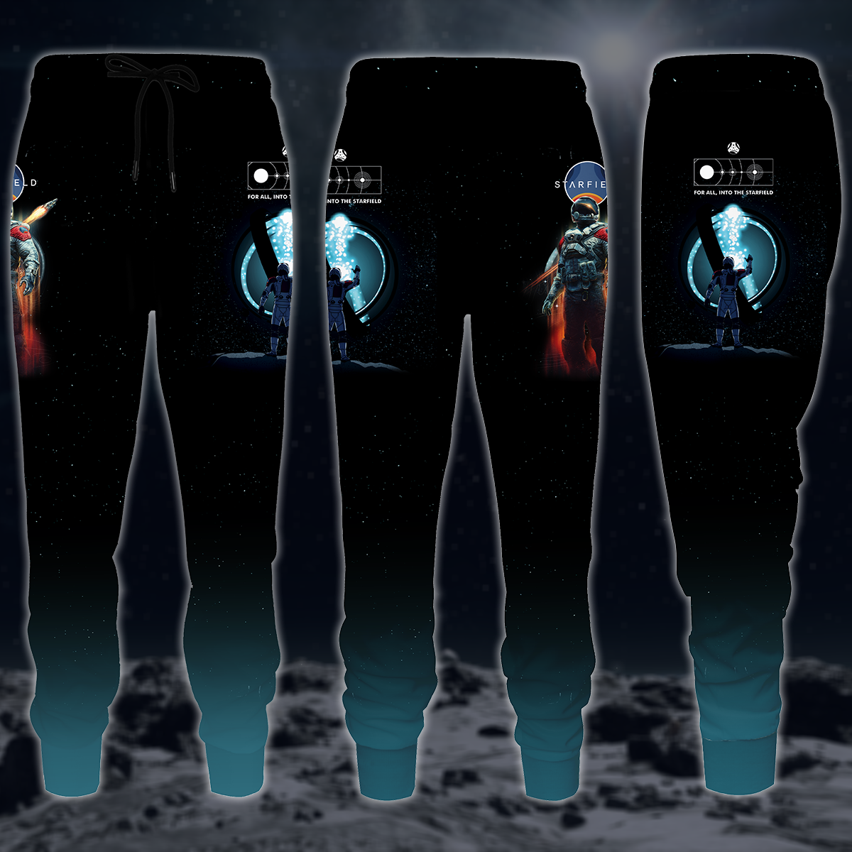 Starfield Video Game 3D All Over Printed T-shirt Tank Top Zip Hoodie Pullover Hoodie Hawaiian Shirt Beach Shorts Joggers Joggers