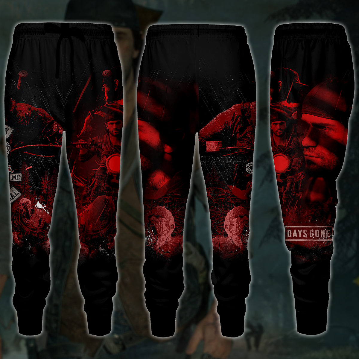 Day’s Gone Video Game 3D All Over Printed T-shirt Tank Top Zip Hoodie Pullover Hoodie Hawaiian Shirt Beach Shorts Jogger Joggers