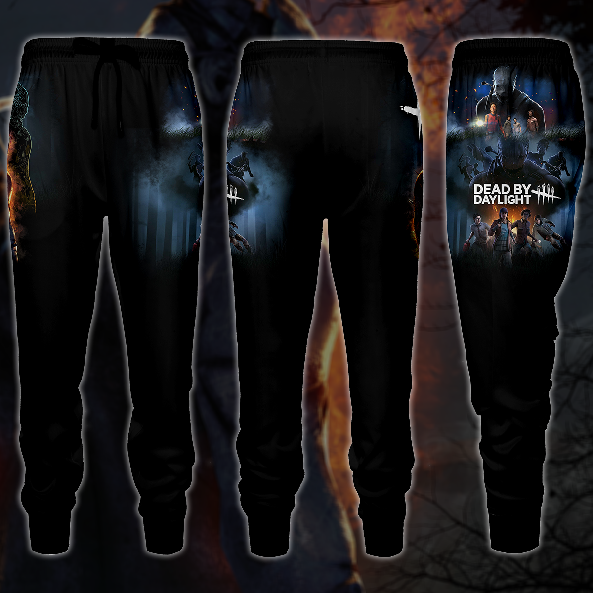 Dead by Daylight Video Game 3D All Over Printed T-shirt Tank Top Zip Hoodie Pullover Hoodie Hawaiian Shirt Beach Shorts Jogger Joggers