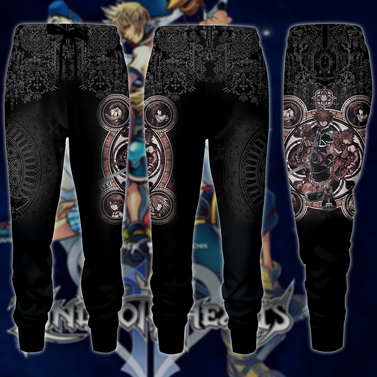 Kingdom Hearts: Melody of Memory Video Game 3D All Over Print T-shirt Tank Top Zip Hoodie Pullover Hoodie Hawaiian Shirt Beach Shorts Jogger Joggers