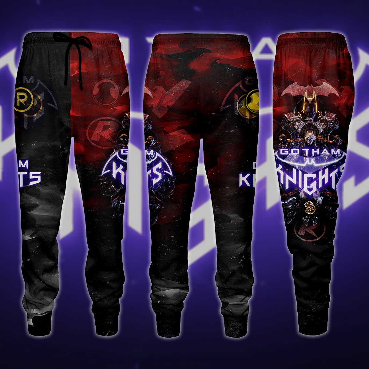 Gotham Knights 3D All Over Print T-shirt Tank Top Zip Hoodie Pullover Hoodie Hawaiian Shirt Beach Shorts Jogger Joggers