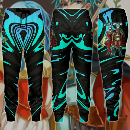 Fire Emblem Ephraim & Eirika Video Game 3D All Over Print T-shirt Tank Top Zip Hoodie Pullover Hoodie Hawaiian Shirt Beach Shorts Jogger Joggers