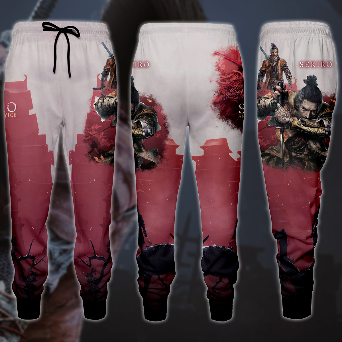 Sekiro: Shadows Die Twice Video Game 3D All Over Printed T-shirt Tank Top Zip Hoodie Pullover Hoodie Hawaiian Shirt Beach Shorts Jogger Joggers