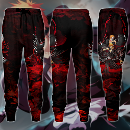 Bleach Ichigo Kurasaki Anime Manga 3D All Over Print T-shirt Tank Top Zip Hoodie Pullover Hoodie Hawaiian Shirt Beach Shorts Jogger Joggers