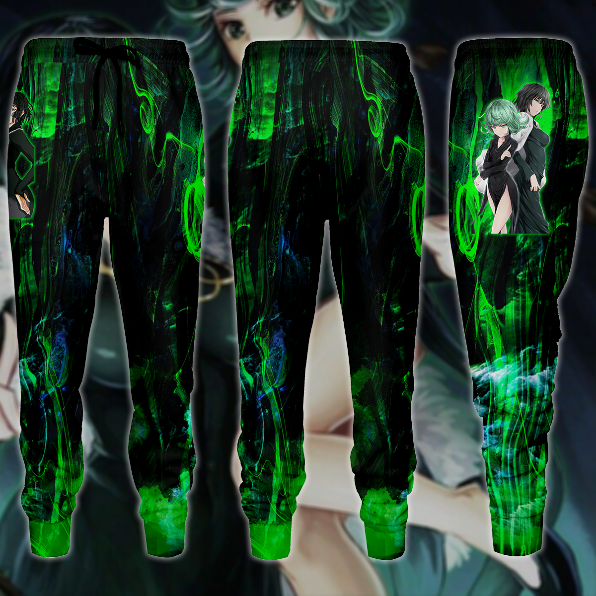 One Punch Man Tatsumaki & Fubuki 3D All Over Print T-shirt Tank Top Zip Hoodie Pullover Hoodie Hawaiian Shirt Beach Shorts Jogger Joggers