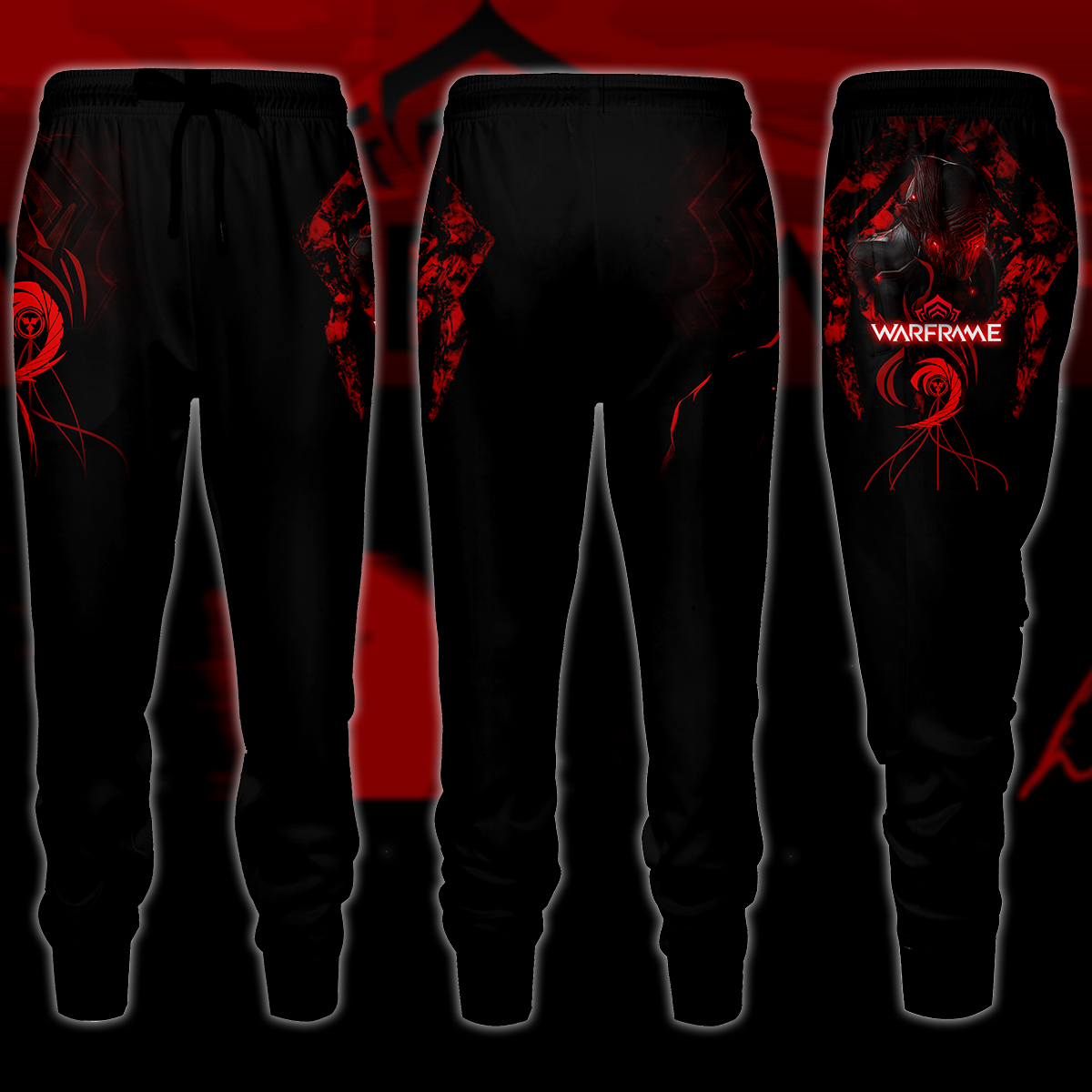 Warframe Video Game 3D All Over Printed T-shirt Tank Top Zip Hoodie Pullover Hoodie Hawaiian Shirt Beach Shorts Joggers Joggers