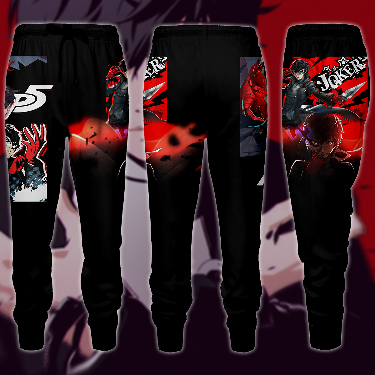 Persona 5 Strikers Video Game 3D All Over Print T-shirt Tank Top Zip Hoodie Pullover Hoodie Hawaiian Shirt Beach Shorts Jogger Joggers