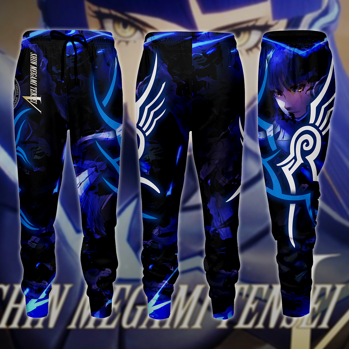 Shin Megami Tensei V 3D All Over Print T-shirt Tank Top Zip Hoodie Pullover Hoodie Hawaiian Shirt Beach Shorts Jogger Joggers