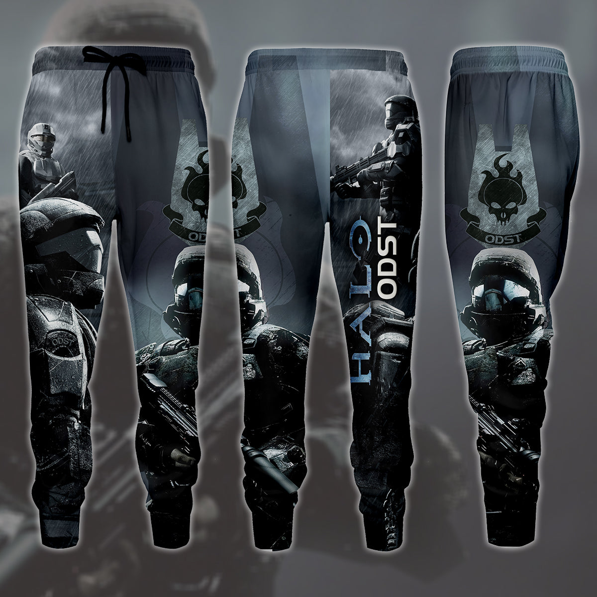 Halo ODST Video Game All Over Printed T-shirt Tank Top Zip Hoodie Pullover Hoodie Hawaiian Shirt Beach Shorts Joggers
