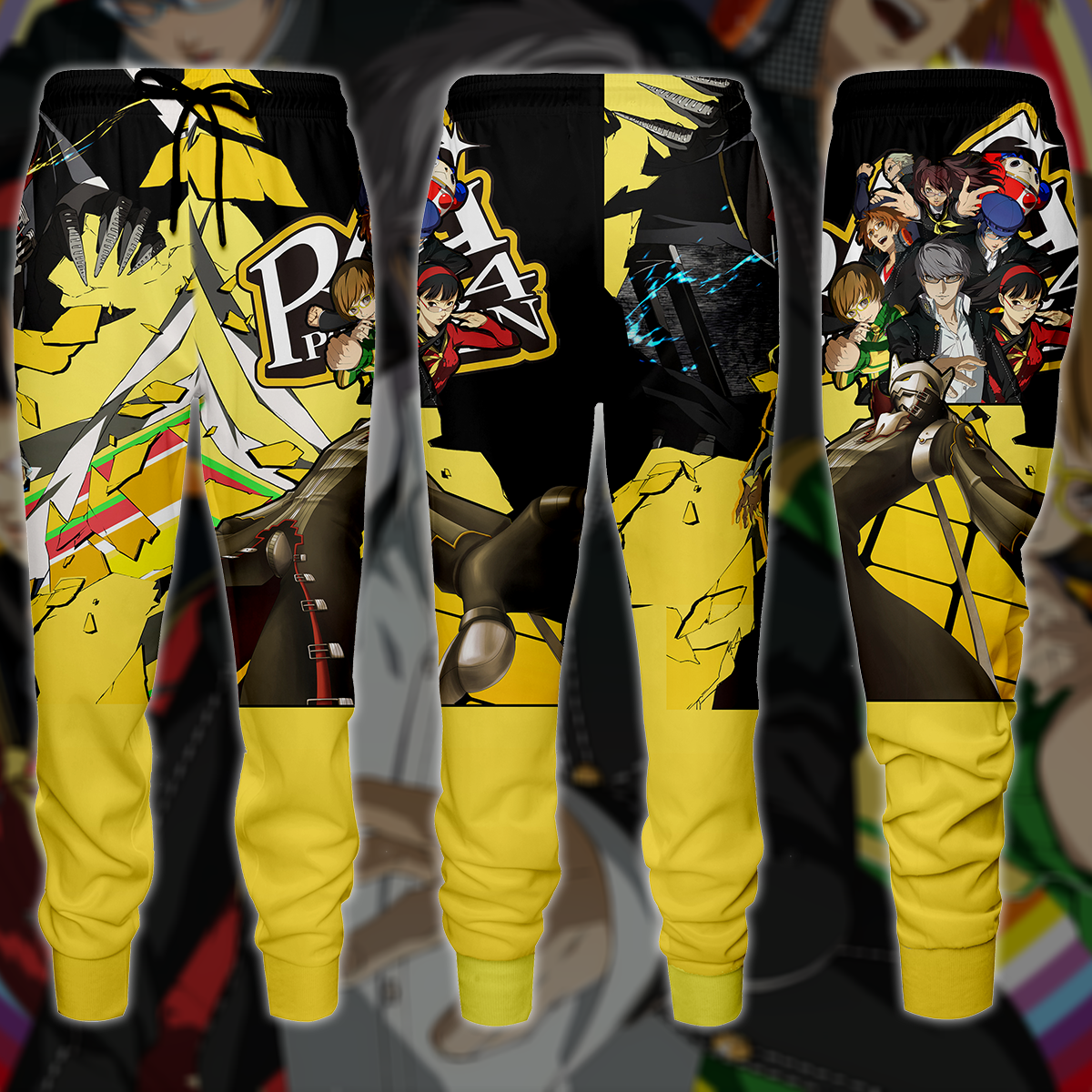 Persona 4 Golden Video Game 3D All Over Printed T-shirt Tank Top Zip Hoodie Pullover Hoodie Hawaiian Shirt Beach Shorts Jogger Joggers
