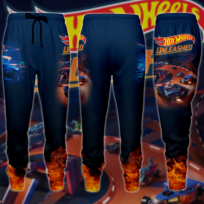 Hot Wheels Unleashed Video Game 3D All Over Print T-shirt Tank Top Zip Hoodie Pullover Hoodie Hawaiian Shirt Beach Shorts Jogger Joggers
