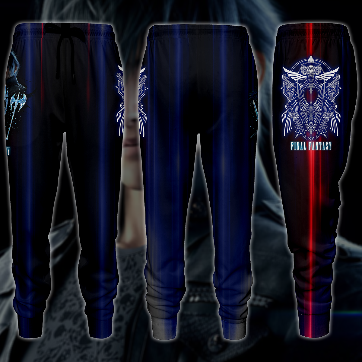 Final Fantasy XV Video Game 3D All Over Printed T-shirt Tank Top Zip Hoodie Pullover Hoodie Hawaiian Shirt Beach Shorts Jogger Joggers