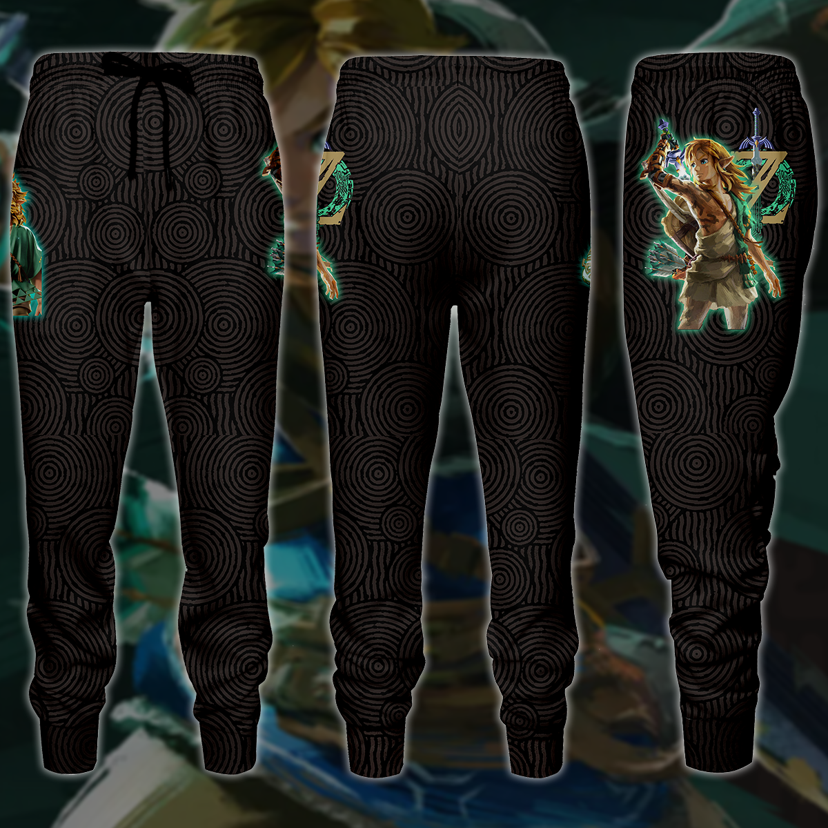 The Legend of Zelda: Tears of the Kingdom Video Game 3D All Over Printed T-shirt Tank Top Zip Hoodie Pullover Hoodie Hawaiian Shirt Beach Shorts Jogger Joggers