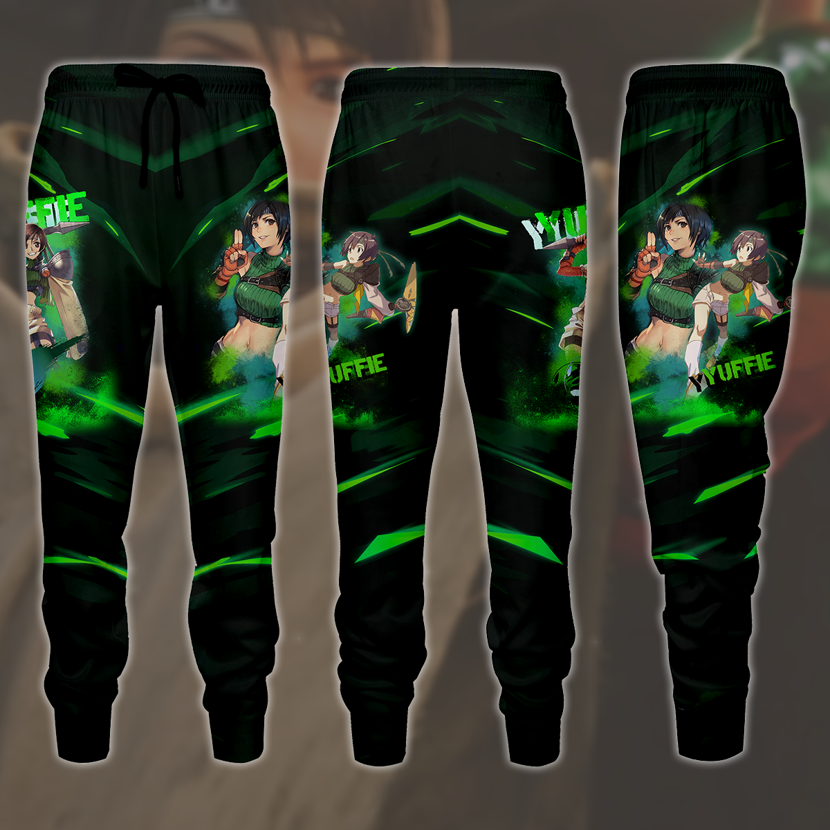 Final Fantasy VII Rebirth Yuffie Kisaragi Video Game All Over Printed T-shirt Tank Top Zip Hoodie Pullover Hoodie Hawaiian Shirt Beach Shorts Joggers Joggers