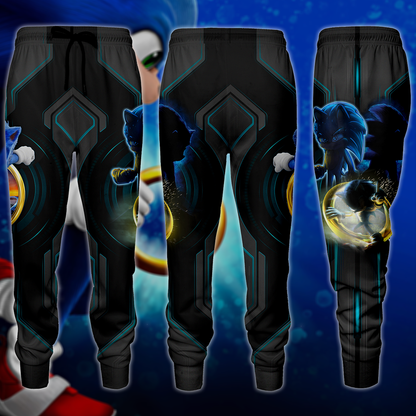 Sonic The Hedgehog Video Game 3D All Over Print T-shirt Tank Top Zip Hoodie Pullover Hoodie Hawaiian Shirt Beach Shorts Jogger Joggers