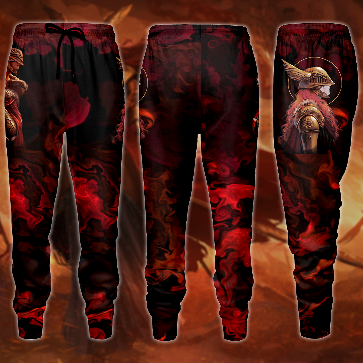 Elden Ring Malenia Blade of Miquella Video Game 3D All Over Print T-shirt Tank Top Zip Hoodie Pullover Hoodie Hawaiian Shirt Beach Shorts Jogger Joggers