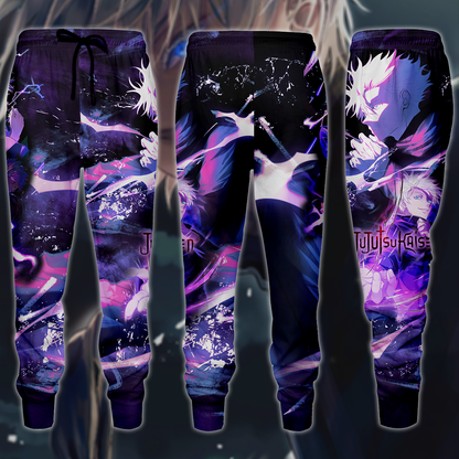 Jujutsu Kaisen Gojo Satoru 3D All Over Print T-shirt Tank Top Zip Hoodie Pullover Hoodie Hawaiian Shirt Beach Shorts Jogger Joggers