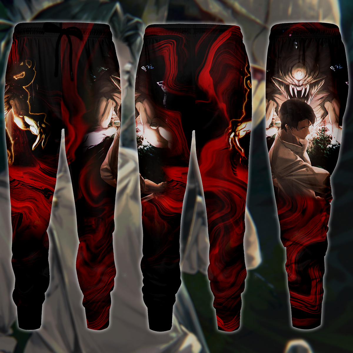 Jujutsu Kaisen Yuta & Cursed Rika 3D All Over Print T-shirt Tank Top Zip Hoodie Pullover Hoodie Hawaiian Shirt Beach Shorts Jogger Joggers